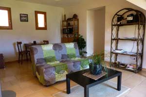 Salon de la chambre d'hôtes