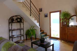 Salon de la chambre d'hôtes